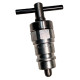 Poppet 1/2 inch Male - SAFETY hydraulic Pressure Release Tool - use with ISO-A 1/2 inch female coupling