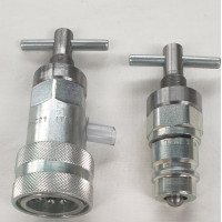 Poppet 1/2 inch Female & Male - SAFETY hydraulic Pressure Release Tools - for use with ISO-A poppet couplings